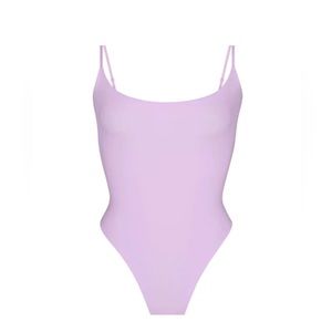 Lavender color body suit used twice however in good condition